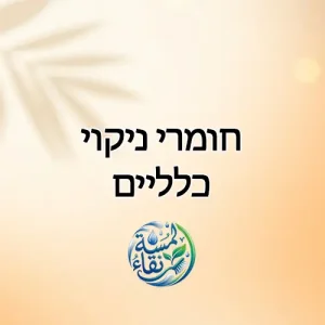 חומרי ניקוי כלליים